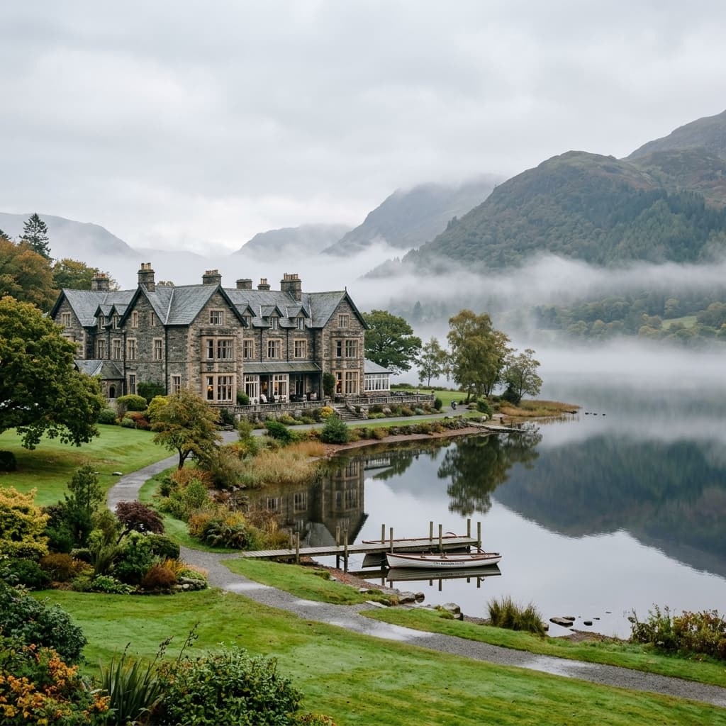 Waterside Manor Historic Estate and Lake View on Ullswater